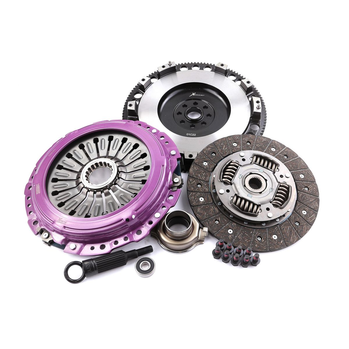 Xtreme Clutch Kit HD Organic w/ Flywheel KSU24501-1A