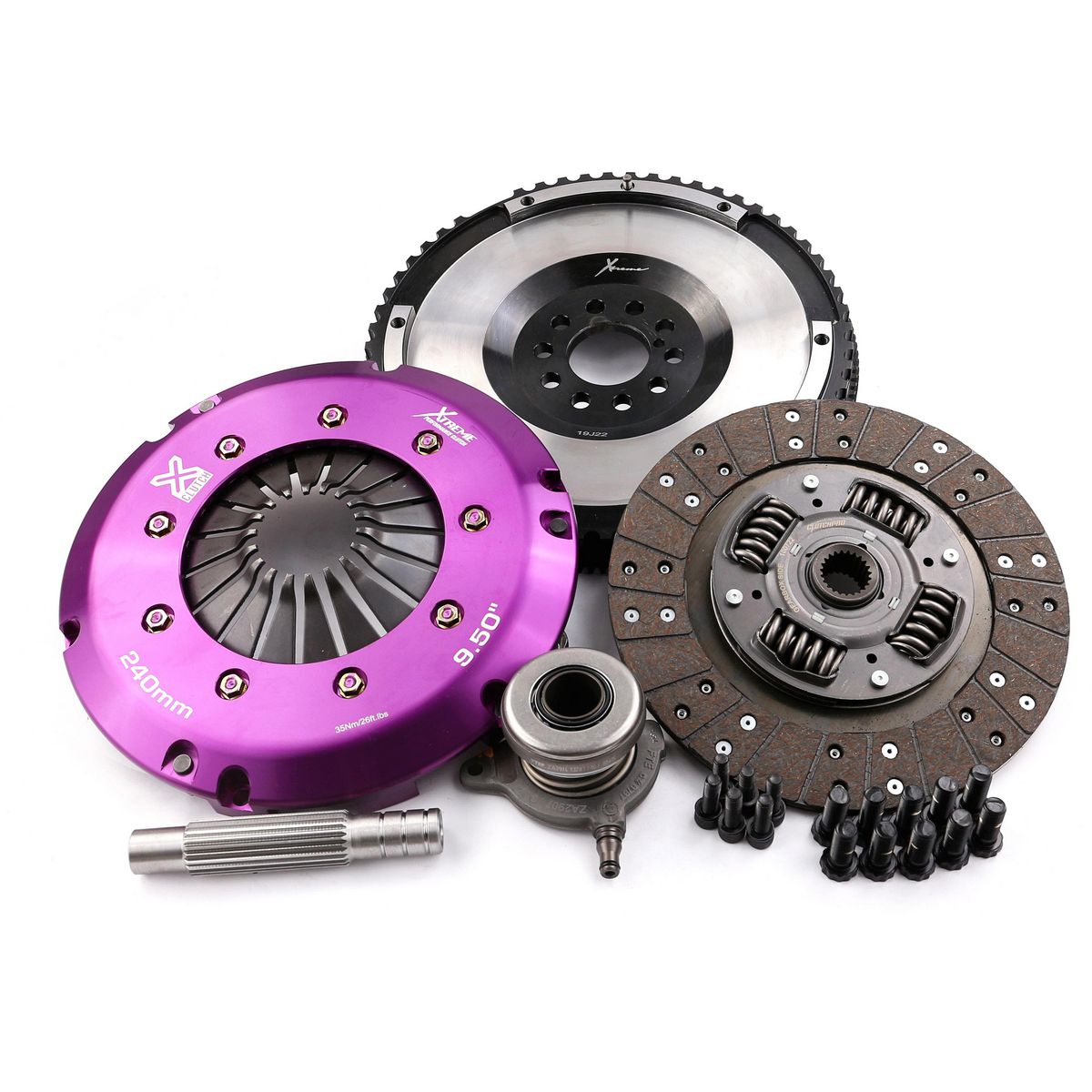 Xtreme Heavy Duty Conversion Clutch Kit w/ SMF & CSC KFD24638-1A