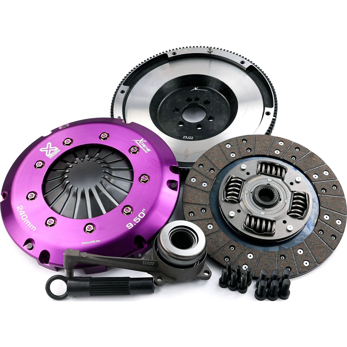Xtreme Clutch Kit HD Organic KVW24696-1A