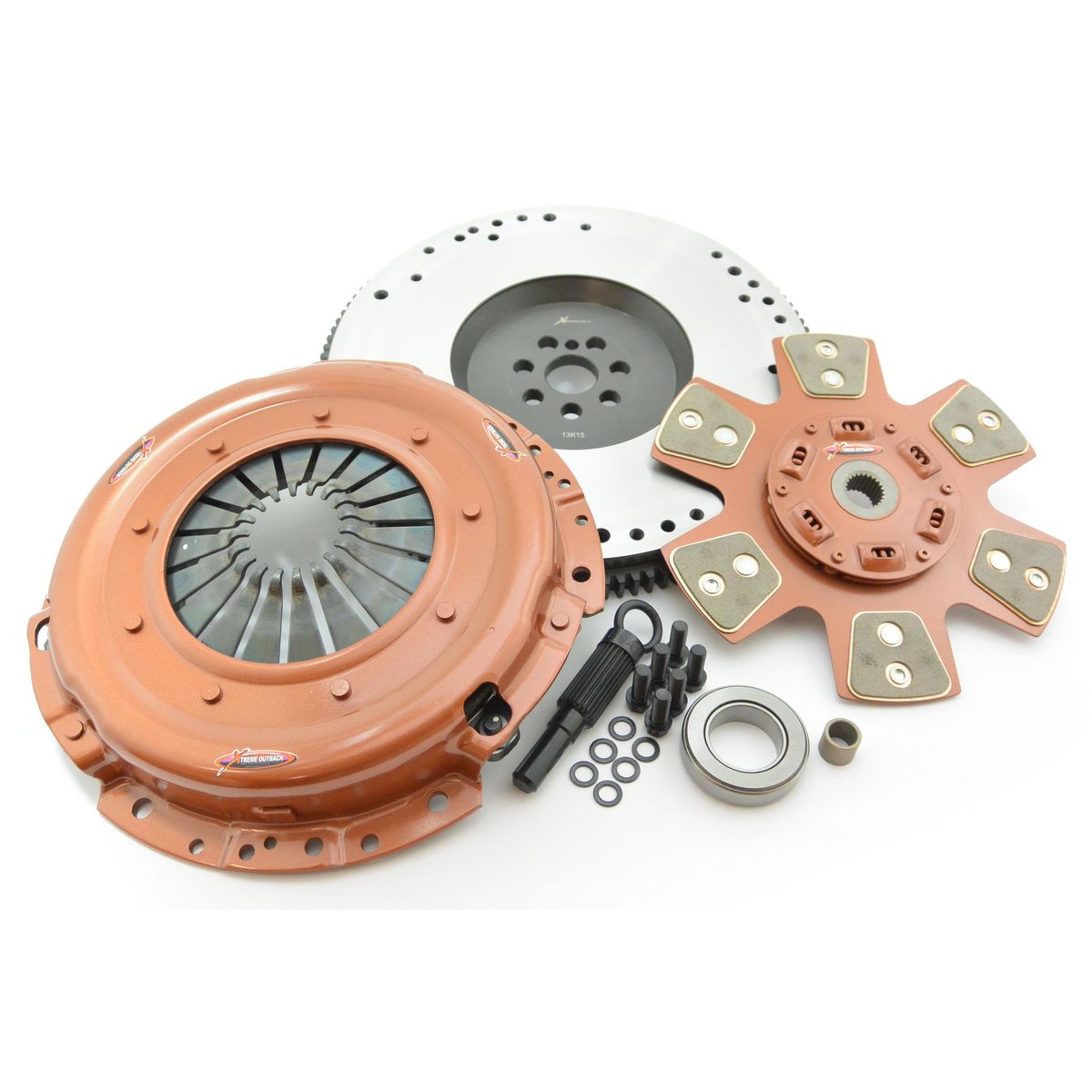 Xtreme Outback Extra Heavy Duty Clutch Kit w/ SMF, Aligning Tool & Spigot Bearing* (* If Applicable) KNI28590-1BX
