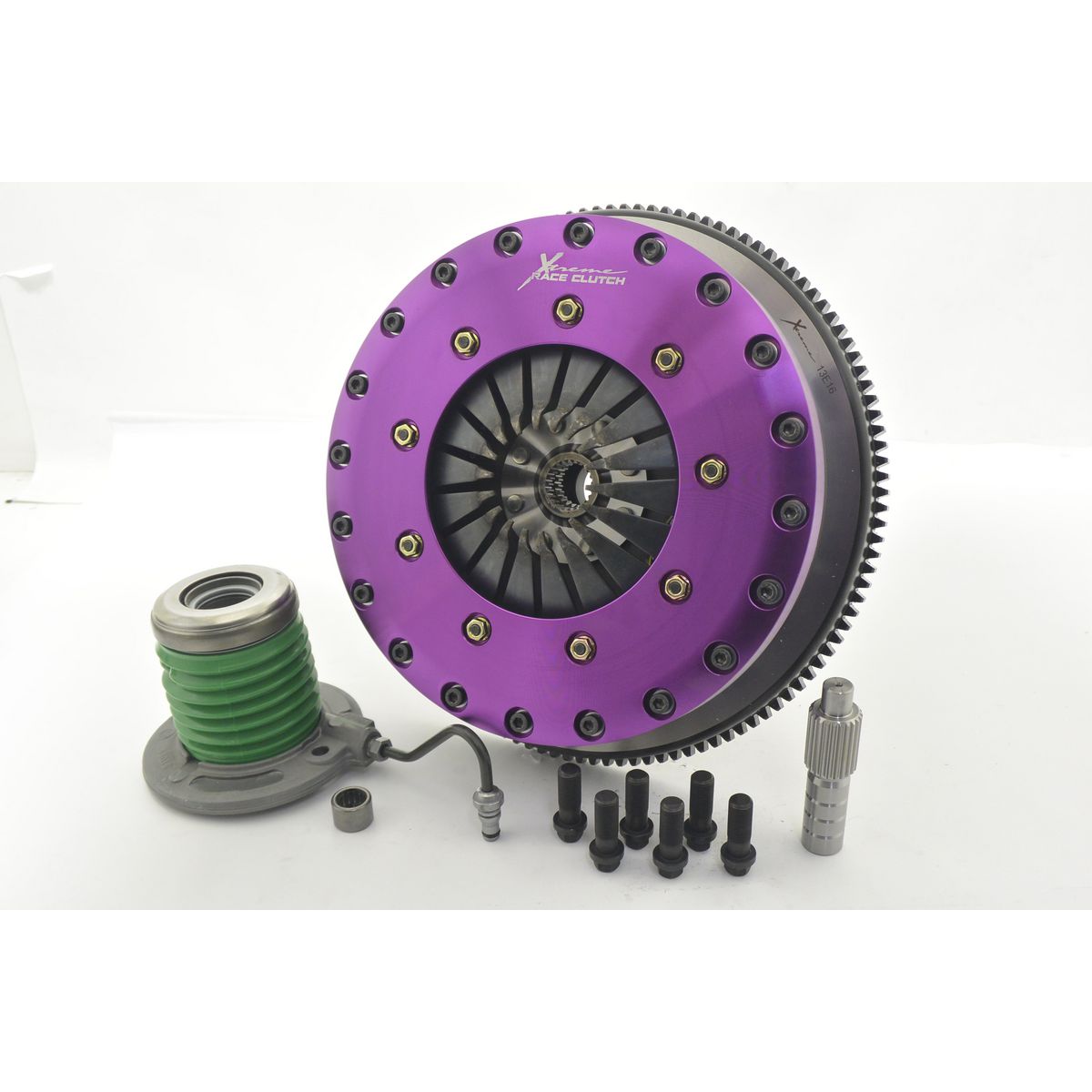 Xtreme Clutch Kit Motorsport Twin Plate Includes Flywheel & Csc (Concentric Slave Cylinder) KFD23697-2P