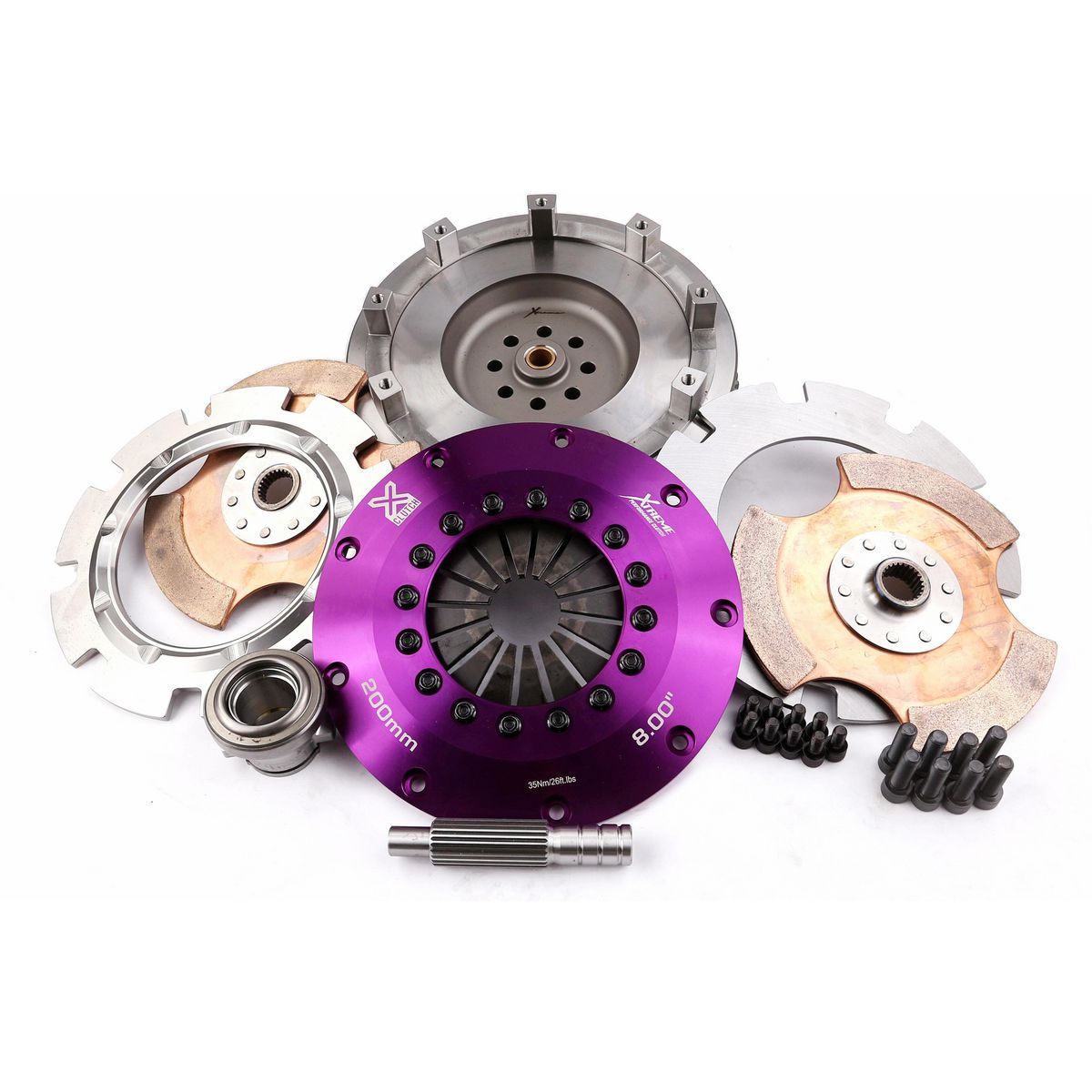 Xtreme Clutch Kit Performance Twin Solid Ceramic KNI20522-2E