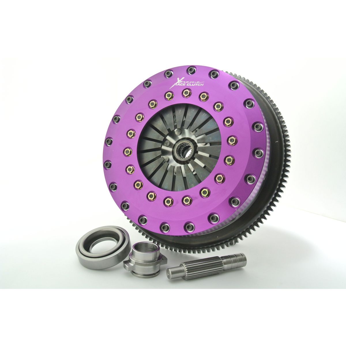 Xtreme Clutch Kit Motorsport Twin Plate Includes Flywheel KNI23530-2P