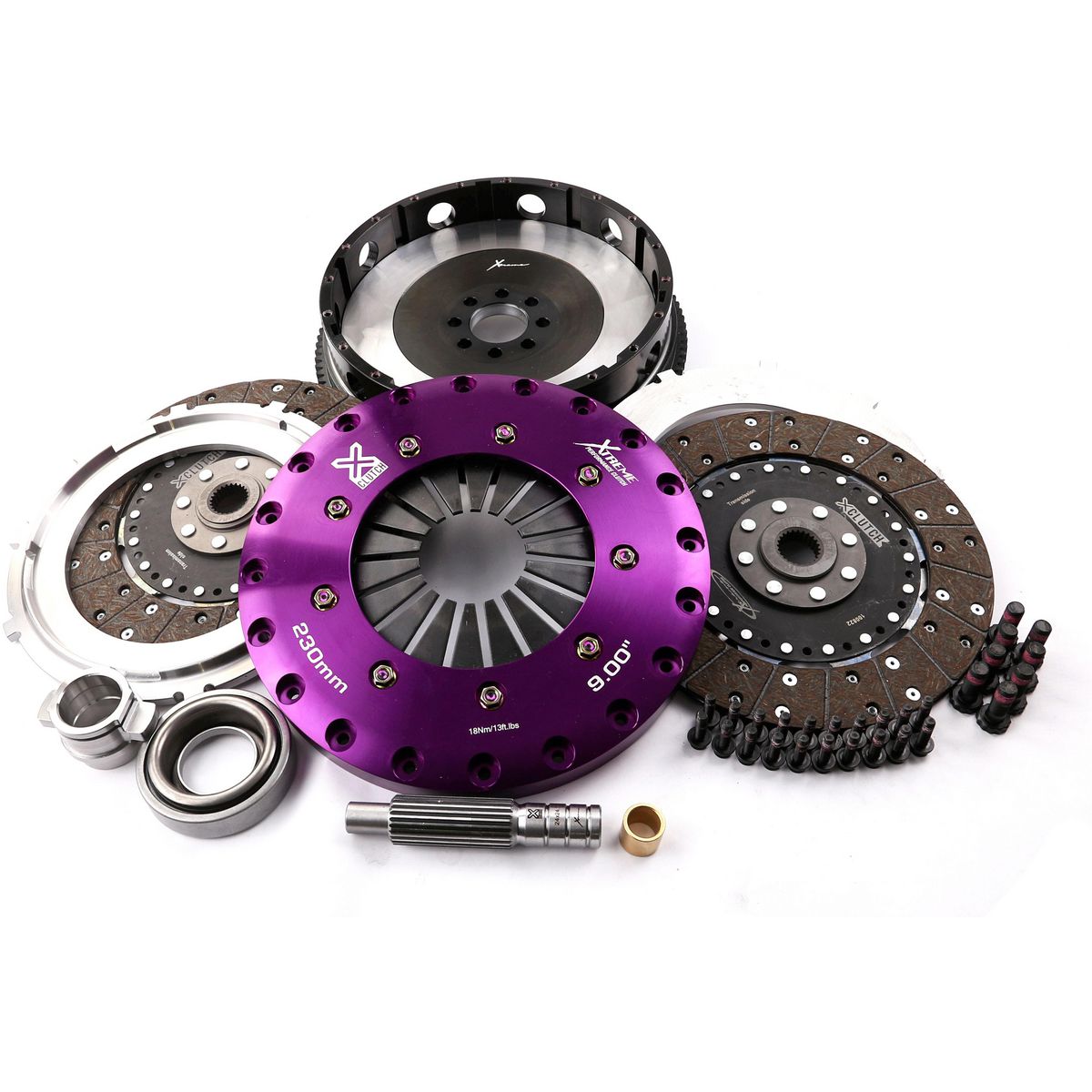 Xtreme Clutch Kit Performance Twin Solid Organic KNI23531-2G