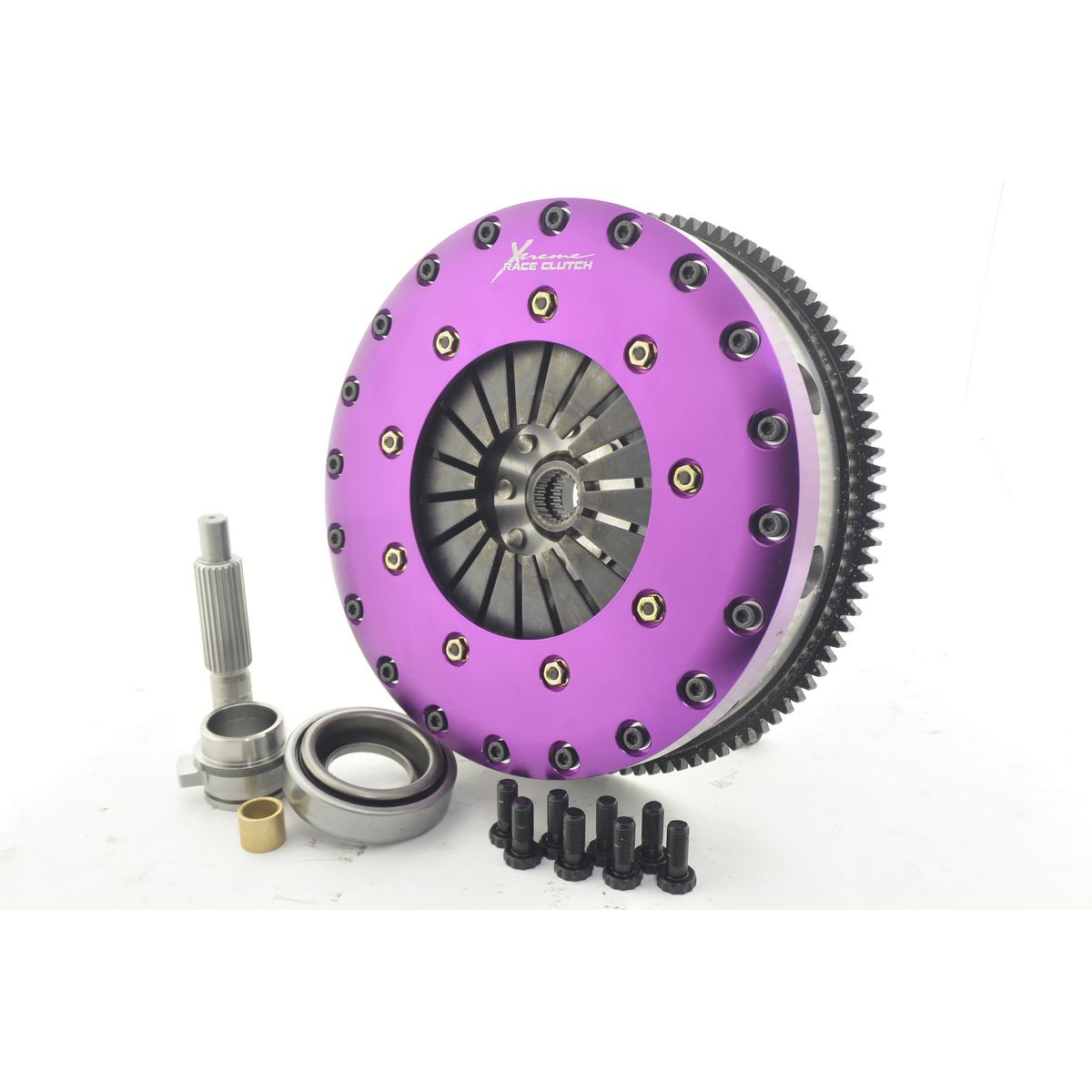 Xtreme Clutch Kit Motorsport Twin Plate Includes Flywheel KNI23531-2P