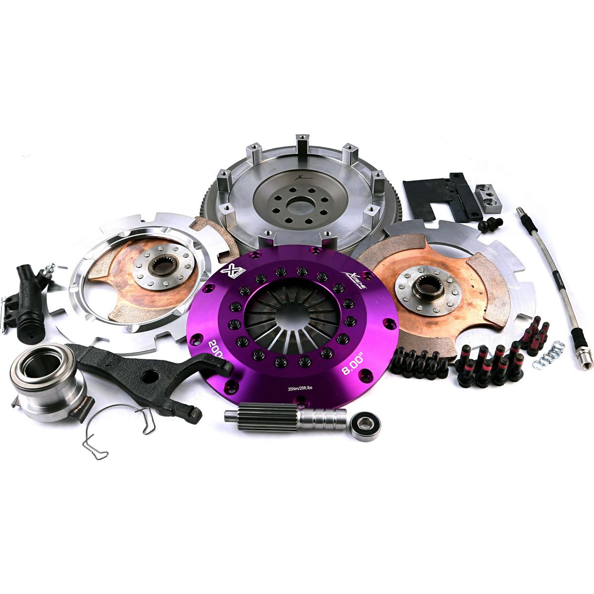Xtreme Clutch Kit Performance Twin Solid Ceramic KTY20530-2E
