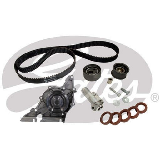 Gates Timing Belt Kit - Includes Hydraulic Tensioner & Water Pump TCKHWP297B