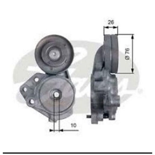 Gates Automatic Belt Tensioner 39173