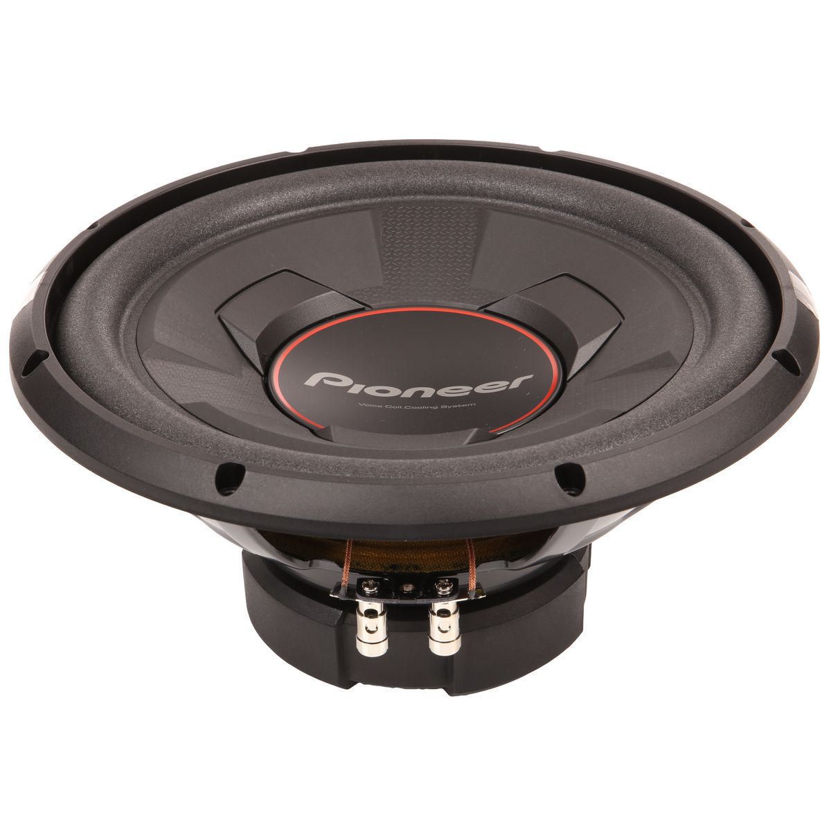 Pioneer TS-W306R 12" 1300W Component Subwoofer Voice Coil Cooling System