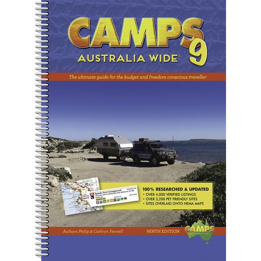 HEMA Maps Camps Australia Wide #9 9780992573256