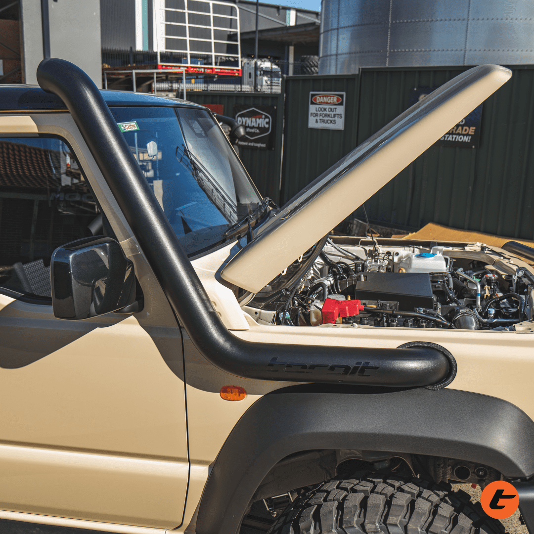 Torqit Suzuki Jimny Stainless Steel Airbox - Brushed Stainless