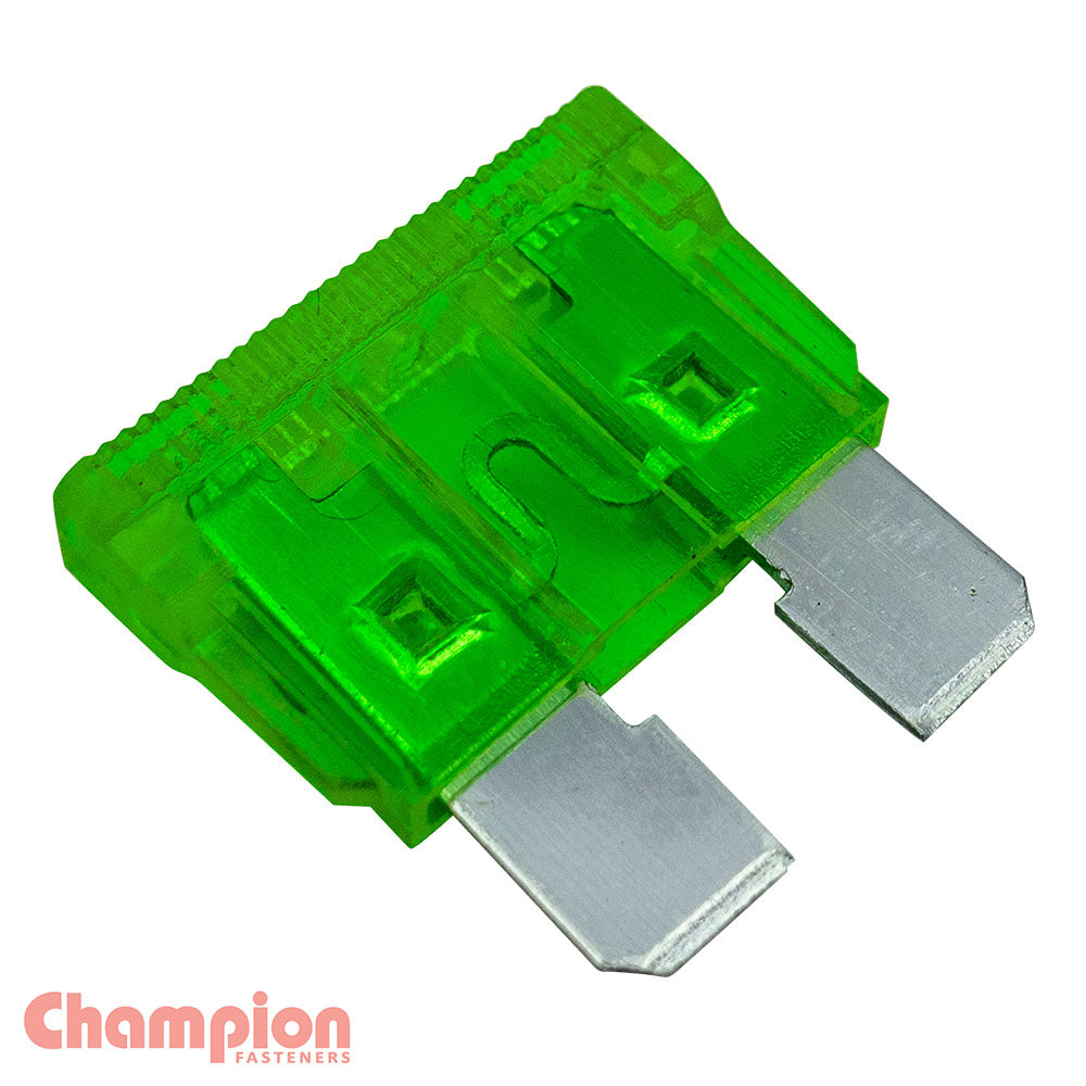 Champion Fasteners 30 Amp Blade Fuses AF30