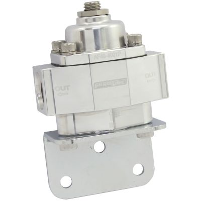 Aeroflow Billet 2-Port Fuel Pressure Regulator with 3/8" NPT Ports AF49-4001P