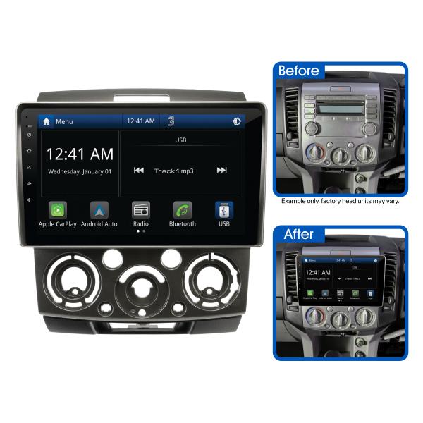 Aerpro 9In Multimedia Receiver To Suit Ford Ranger (2006-2011) & Mazda Bt-50 (2007-2011) AMFO1
