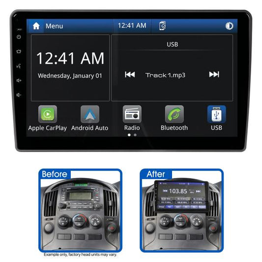 Aerpro 9In Multimedia Receiver To Suit Hyundai Iload & Imax (2008-2010) AMHY7