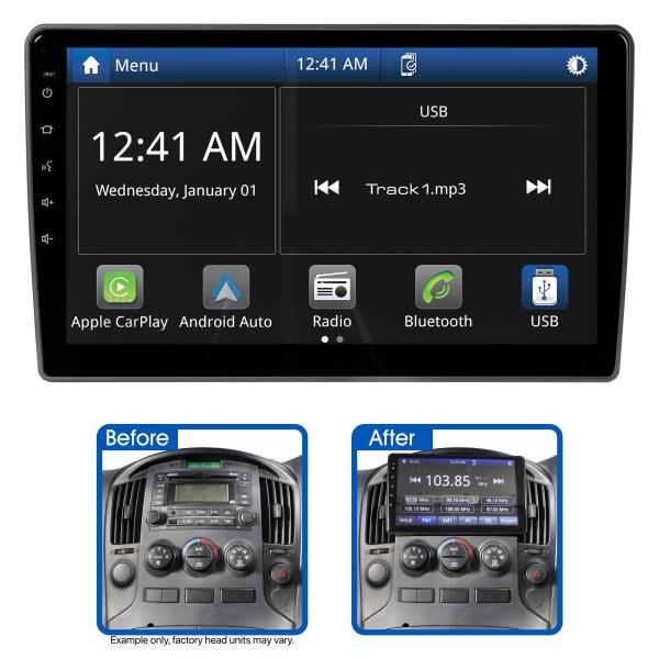 Aerpro 9In Multimedia Receiver To Suit Hyundai Iload & Imax (2008-2015) AMHY6
