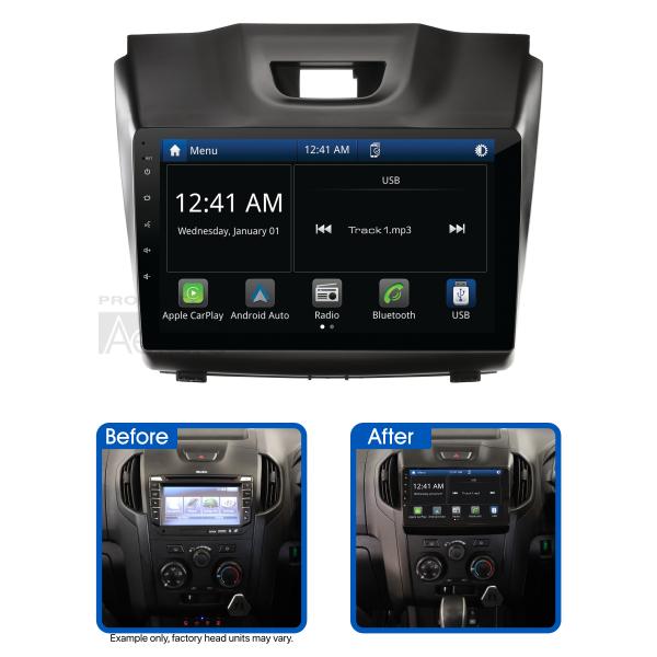 Aerpro 9In Multimedia Receiver To Suit Holden Colorado Inc 7 (2012-2014), Isuzu D-Max (2012-2020) & Isuzu M-Ux (2013-2017) AMIZ1B