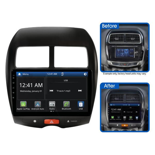 Aerpro 10In Multimedia Receiver To Suit Mitsubishi Asx (2010-On), Citroen C4 Aircross Type B (2012-On) & Peugeot 4008 (2012-2013) - Non-Amplified AMMB14