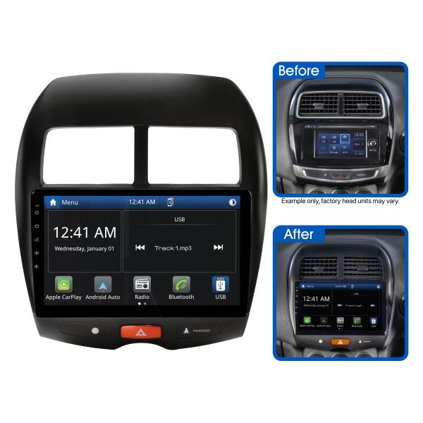 Aerpro 10In Multimedia Receiver To Suit Mitsubishi Asx (2013-On) - Rockford Fosgate Amplified AMMB28