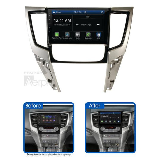 Aerpro 9In Multimedia Receiver To Suit Mitsubishi Triton (2019-On) - Auto Climate Models AMMB27