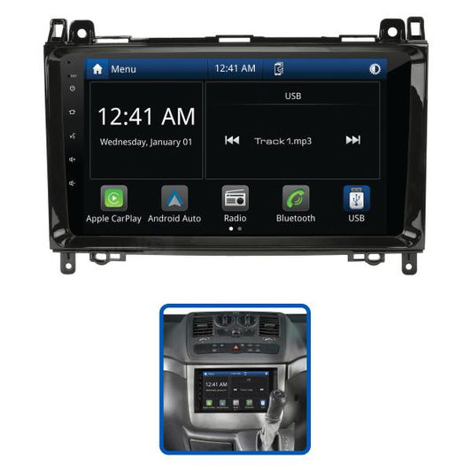 Aerpro 9In Multimedia Receiver To Suit Mercedes & Volkswagen Various Models (2005-2018) - Non-Amplified AMMC2