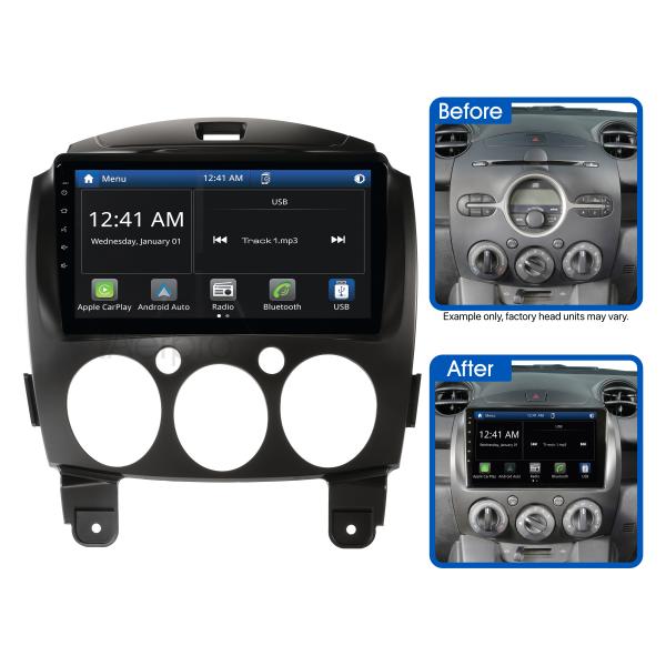 Aerpro 9In Multimedia Receiver To Suit Mazda 2 (2007-2011) - No Swc AMMZ19