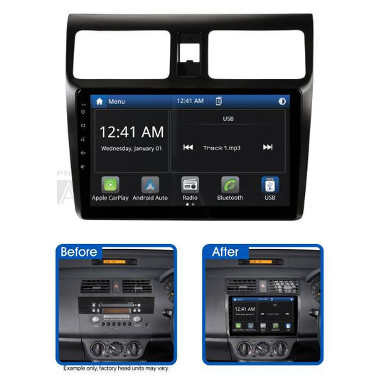 Aerpro 10In Multimedia Receiver To Suit Suzuki Swift (2005-2010) AMSZ1
