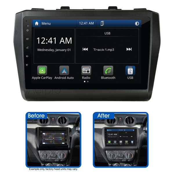 Aerpro 9In Multimedia Receiver To Suit Suzuki Swift (2017-On) AMSZ6