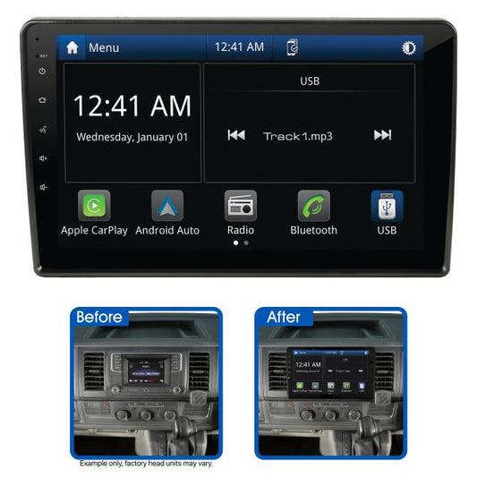 Aerpro 10In Multimedia Receiver To Suit Volkswagen Various Models (2015-On) - With Factory Mib-Pq Unit AMVW4