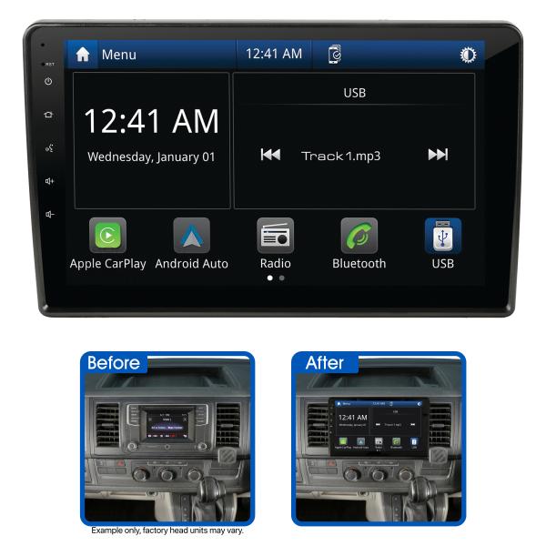 Aerpro 10In Multimedia Receiver To Suit Volkswagen Various Models (2004-2016) AMVW2