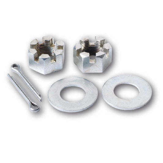 Ark Axle Nuts, Split Pins & Washers Set of 2 ANPW34B
