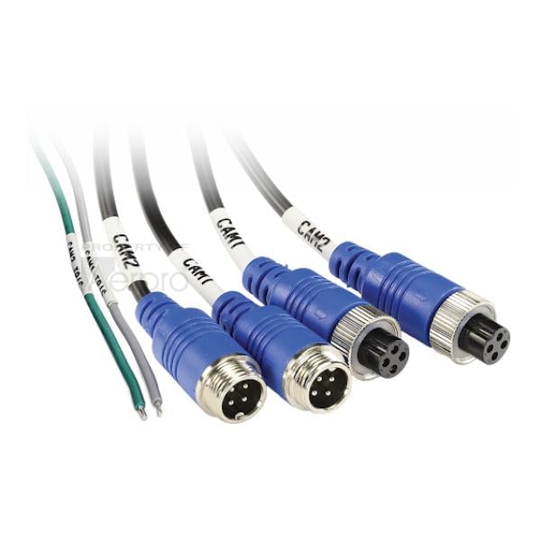 Aerpro 7 Metre Heavy Duty 4 Pin Dual Camera Extension Cable AVECM72