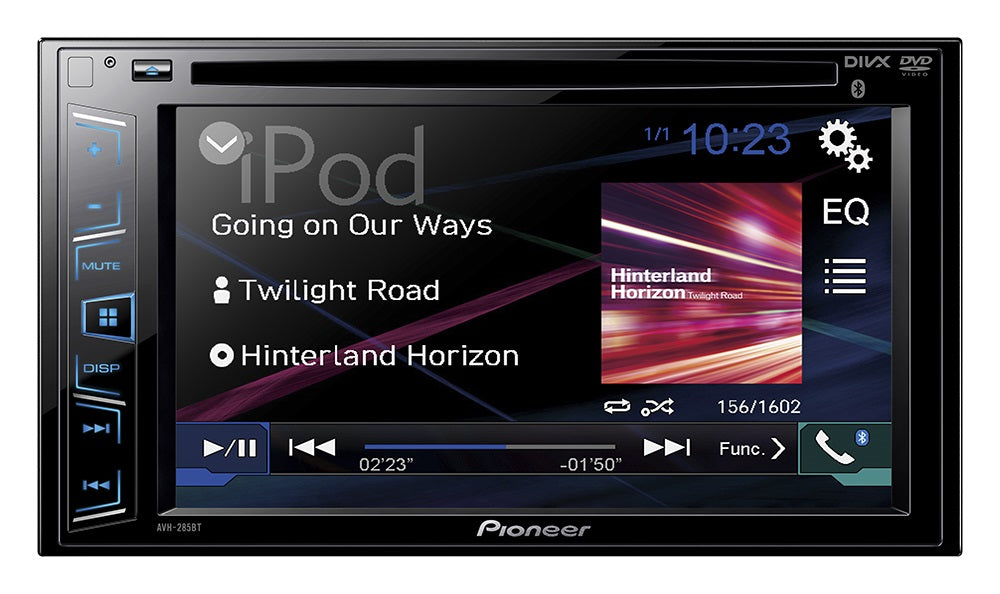 Pioneer Head Unit Bluetooth / Ipod / Usb / AV / DVD AVH285BTSB