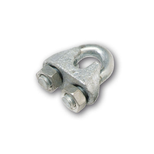 Ark 4mm Brake Cable Clamp Zinc Plated 4-Pack BCC04B