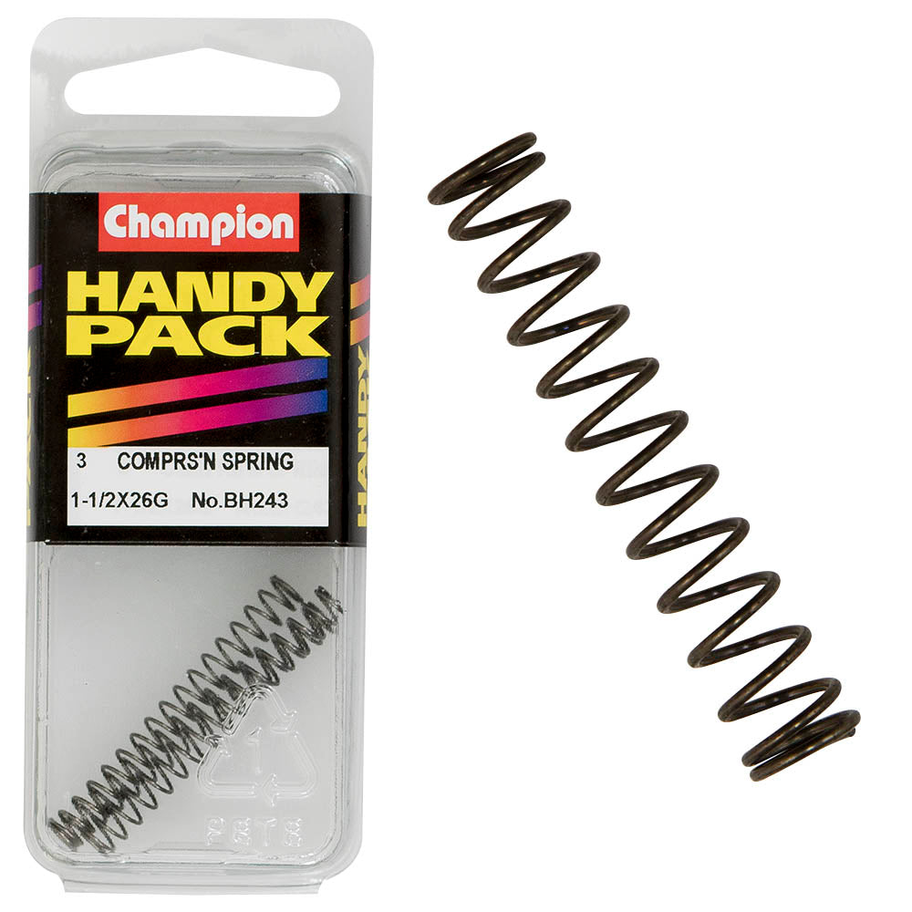 Champion Fasteners Spring Compression 37 X 5 X 0.5mm BH243