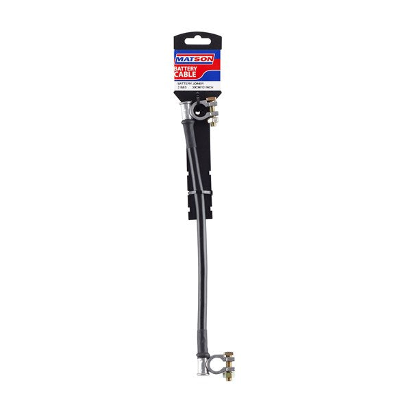 Tridon Battery Joiner 2 B&S 30Cm/12In Black BJ12-2B