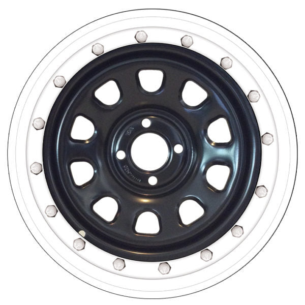 Autotecnica 16-inch 4x4 Beadlock Wheel Cover White BLS14