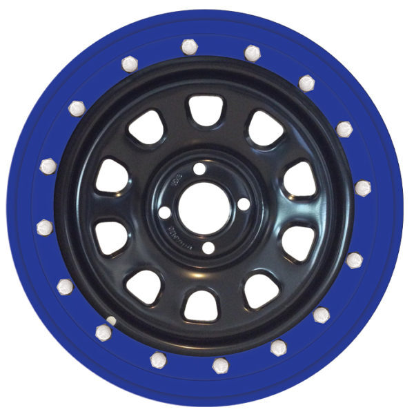 Autotecnica 16-inch 4x4 Beadlock Wheel Cover Blue BLS9