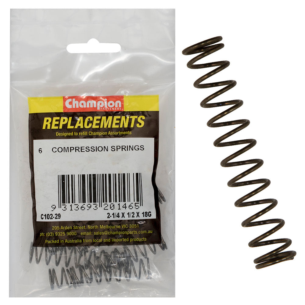 Champion Fasteners Spring Compression 56 X 12 X 1.2mm C102-29