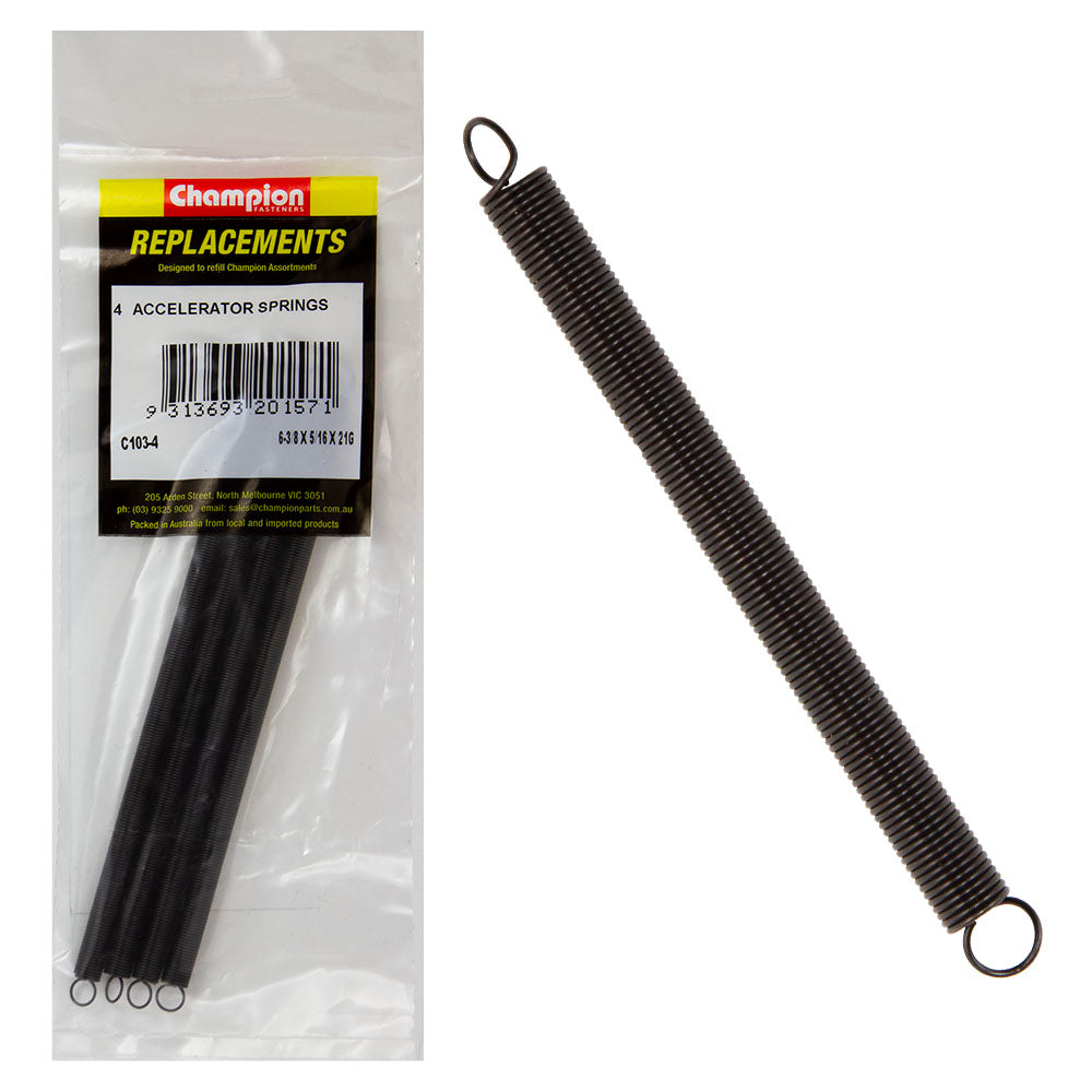 Champion Spring Accelerator 160 x 8 x 0.8mm C103-4