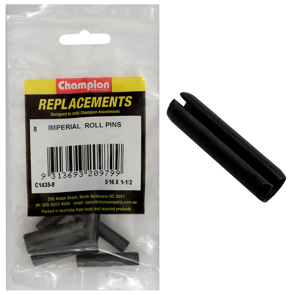 Champion Fasteners Roll Pin 5/16In X 1 1/2In C1435-8