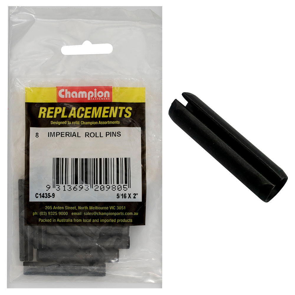 Champion Fasteners Roll Pin 5/16In X 2In C1435-9