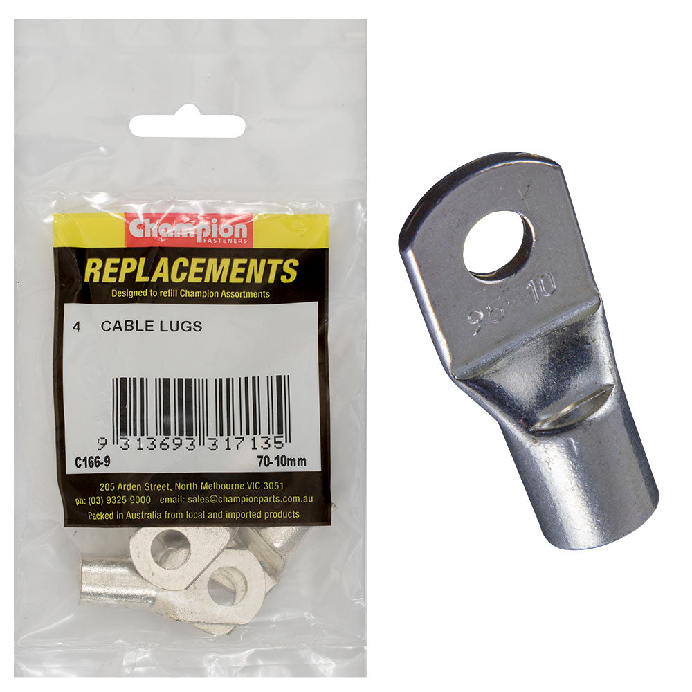 Champion Fasteners Cable Solder Lug 70 10mm C166-9