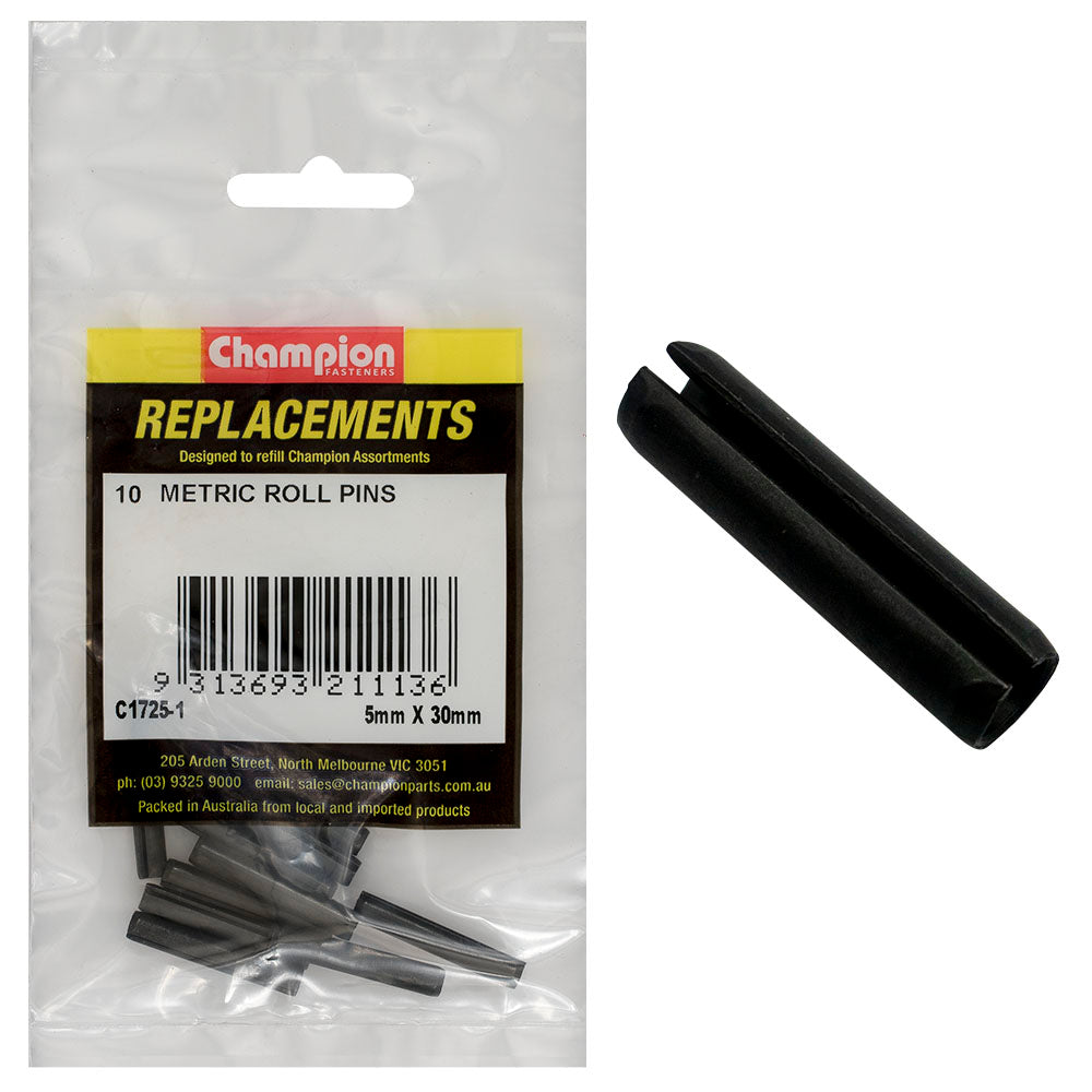 Champion Fasteners Roll Pin 5.0 X 30mm C1725-1