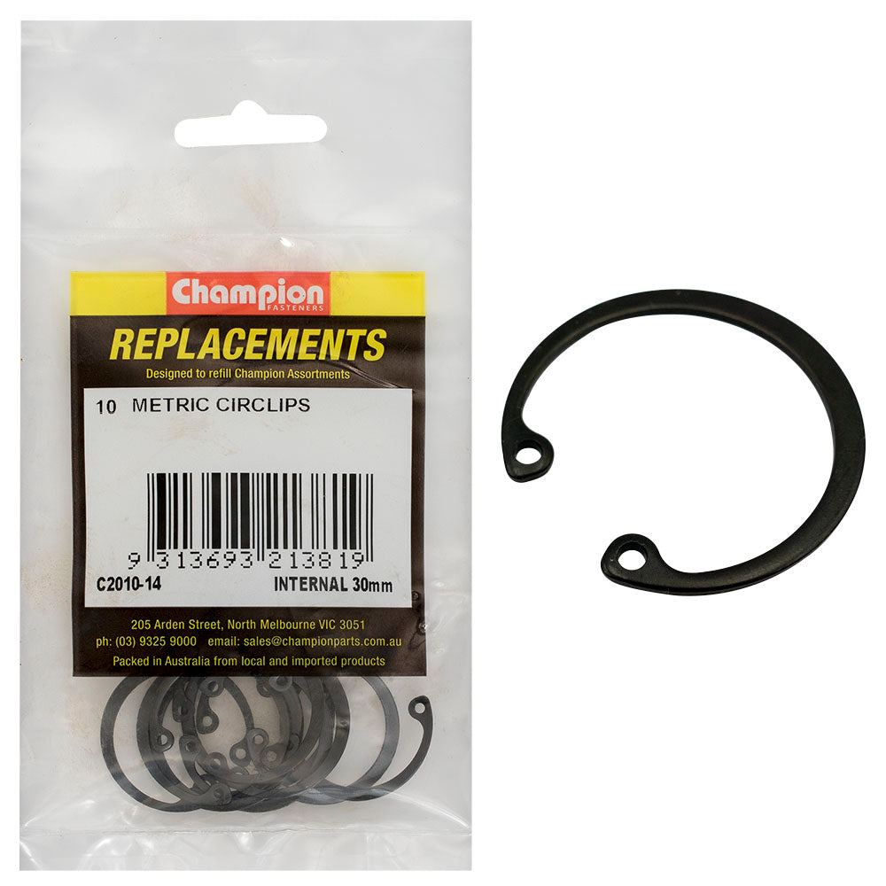 Champion Fasteners Circlip Internal Shaft 30mm (Rtw30) C2010-14
