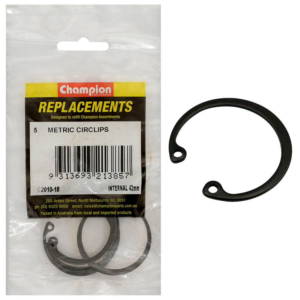 Champion Fasteners Circlip Internal Shaft 42mm (Rtw42) C2010-18