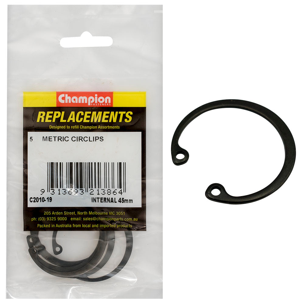 Champion Fasteners Circlip Internal Shaft 45mm (Rtw45) C2010-19