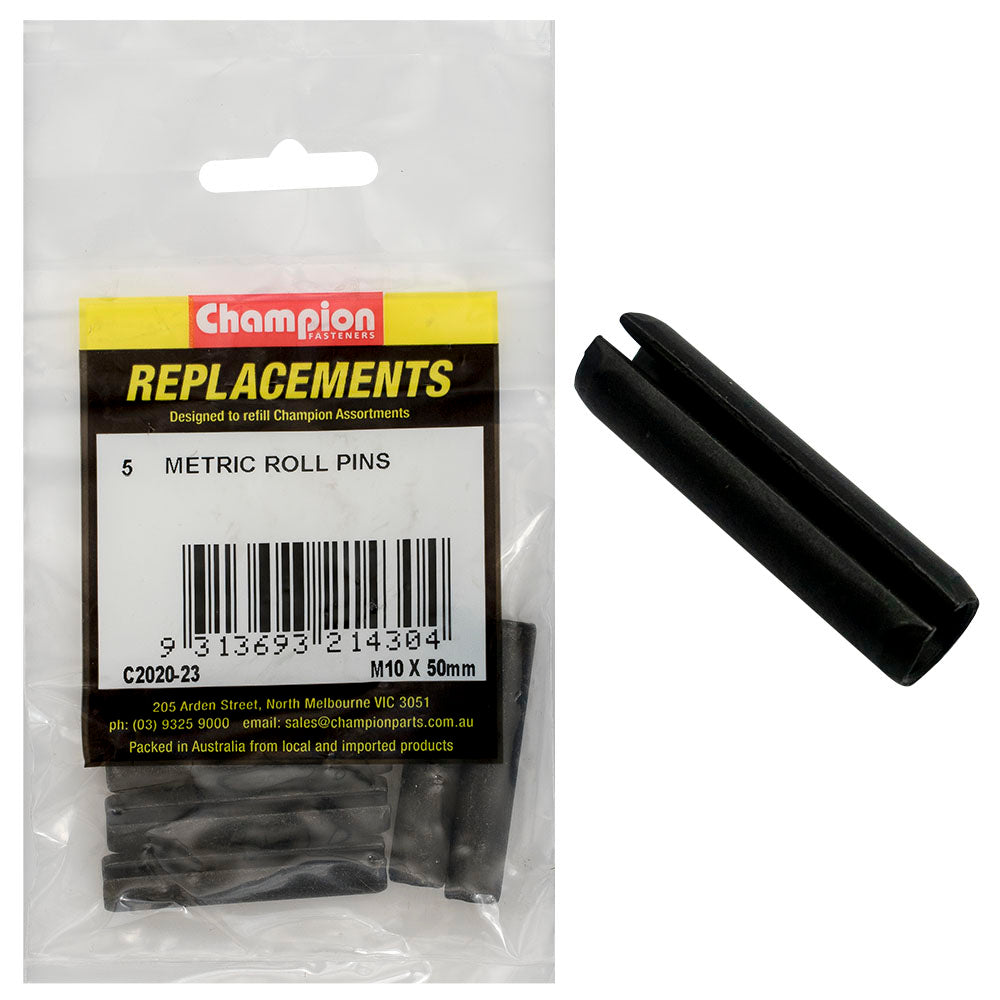 Champion Fasteners Roll Pin 10 X 50mm C2020-23