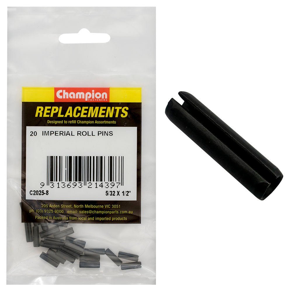 Champion Fasteners Roll Pin 5/32In X 1/2In C2025-8