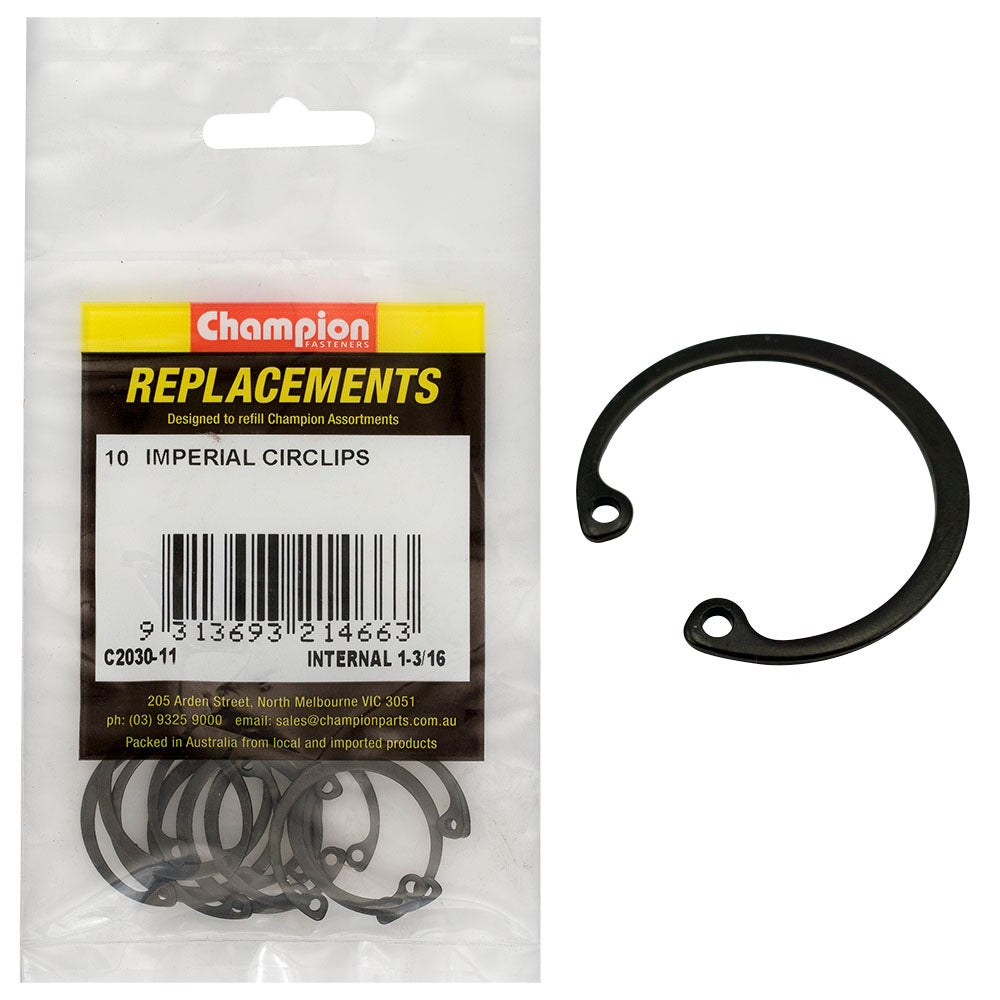 Champion Fasteners Circlip Internal Shaft 1 3/16In (Rtw30) C2030-11